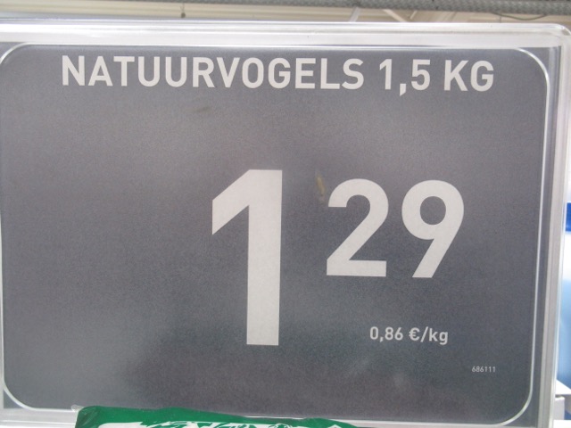 DAt is niet zo duur...