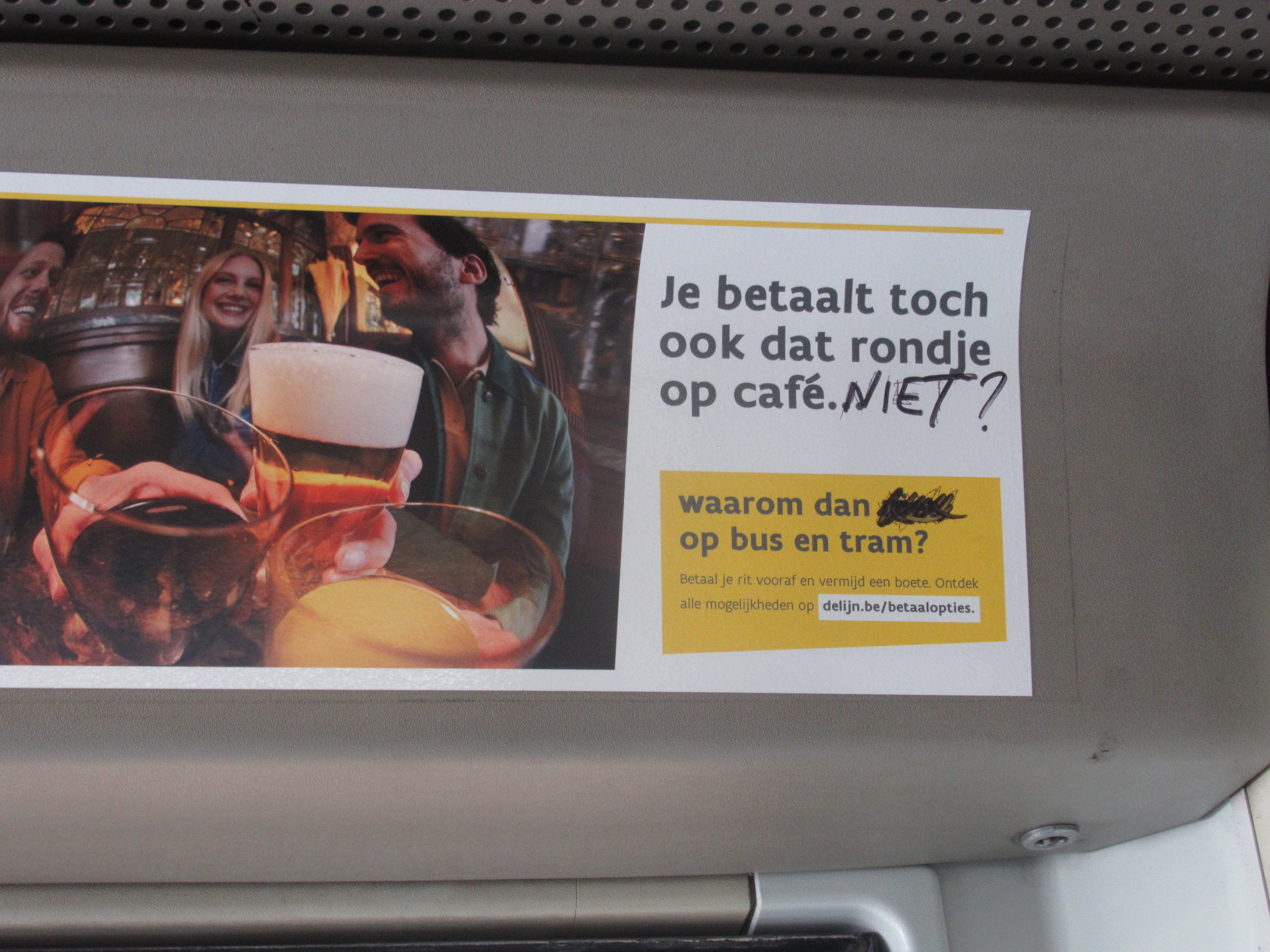 GrAtis rondjes op de trAm