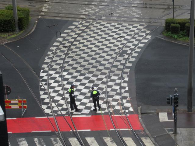 Pionnen op het trAmschAAkbord.