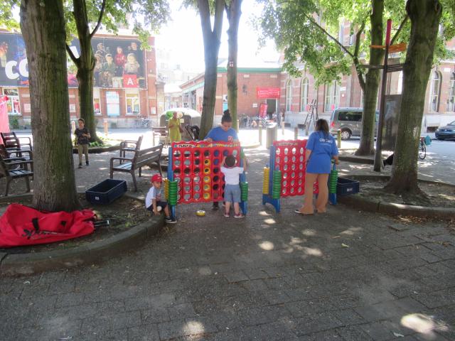 BijnA vier op een rij.