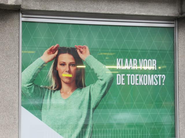 Ze mAg het niet zeggen.