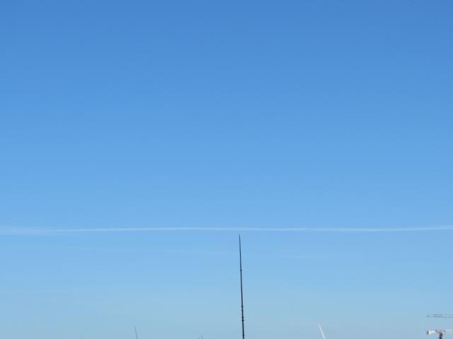 Op de punt gedreven.