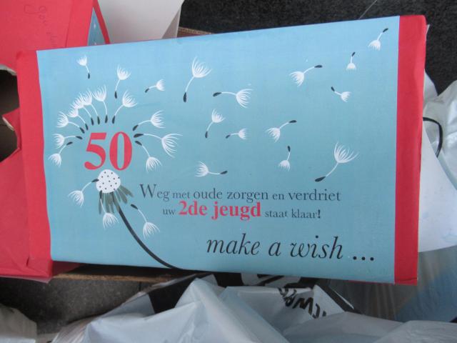 Weg met oude zorgen en verdriet...