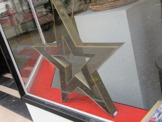 Een ster in A voorruit.