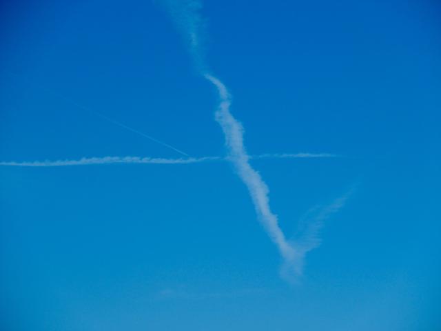 Luchtverkeerslijning.